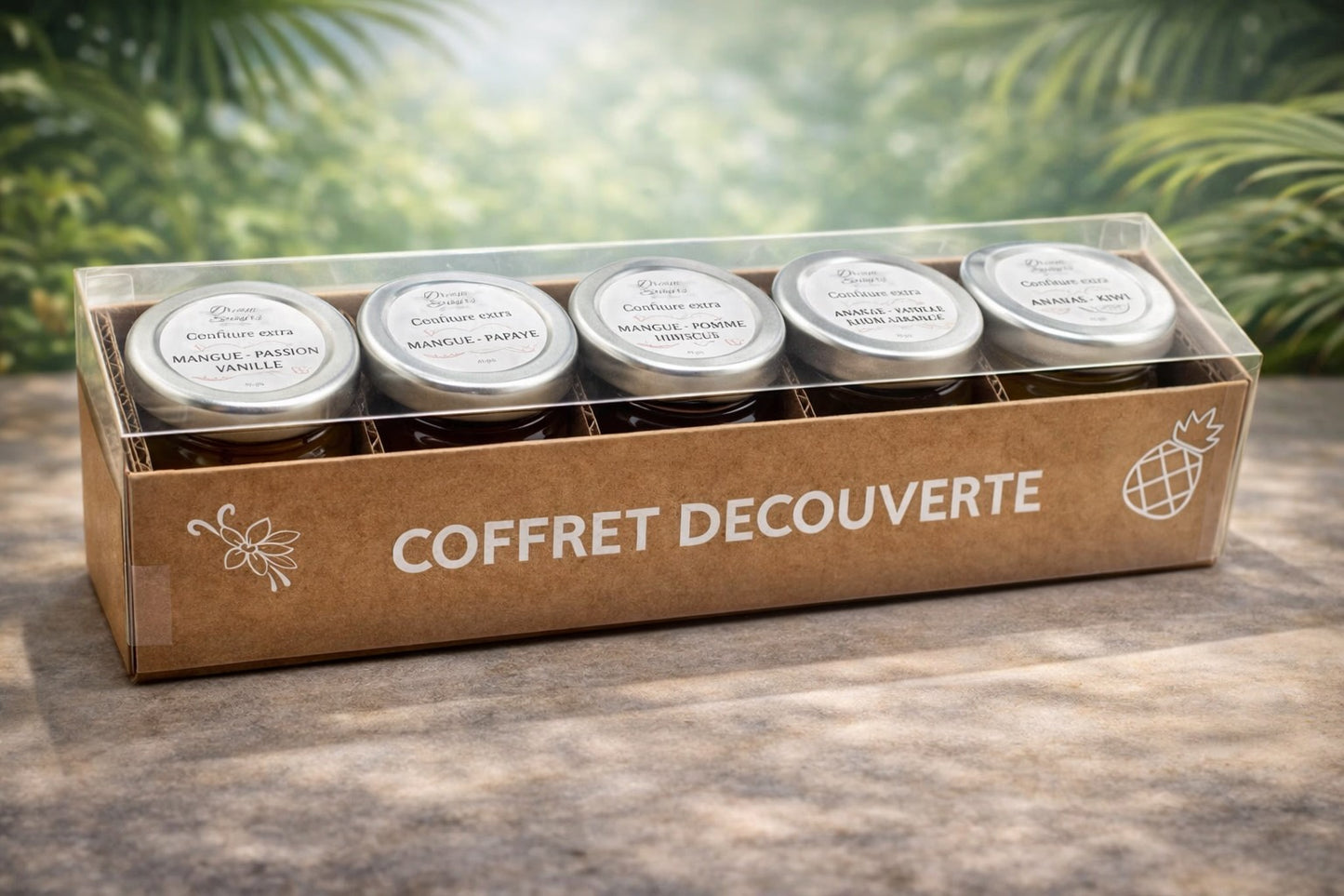 Coffret découverte - 5 confitures