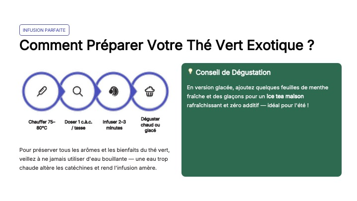 Thé vert l'Exotique