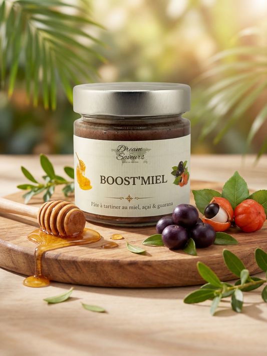 Boost'Miel — Miel Crémeux Artisanal, Açaï & Guarana